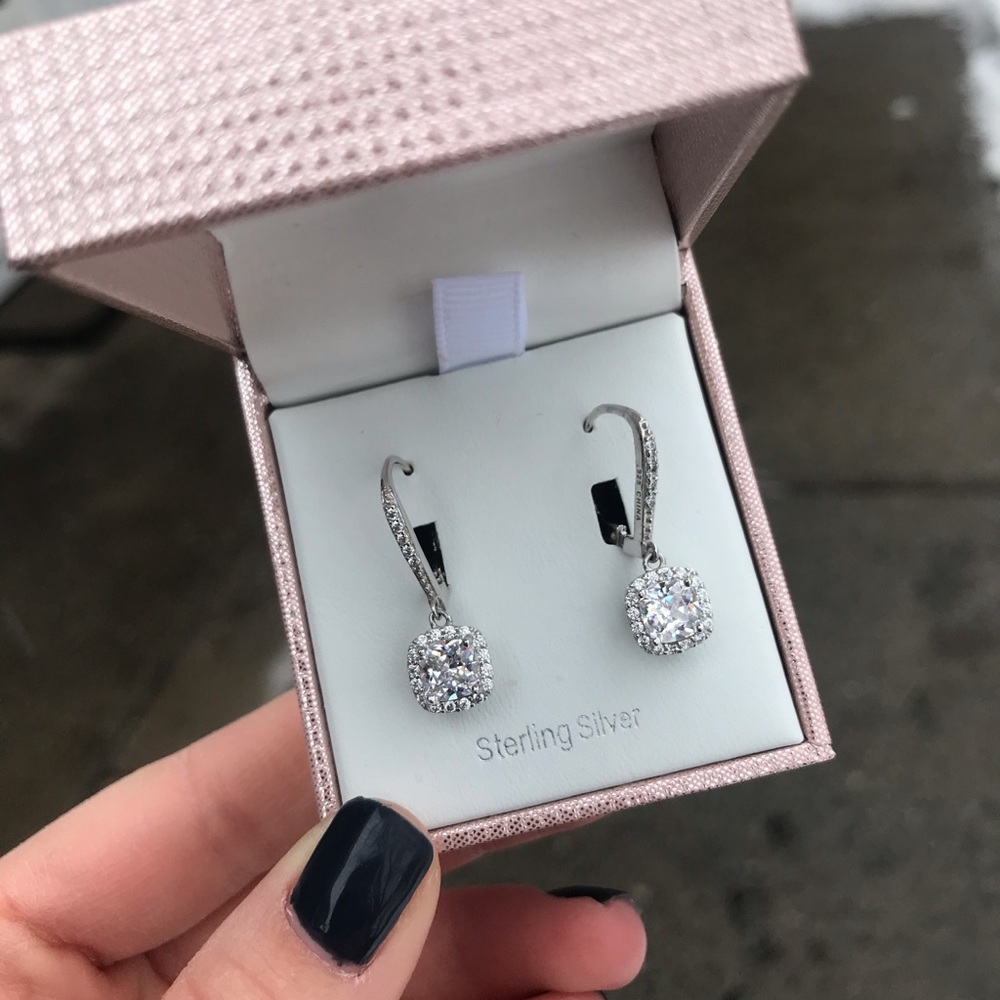 Drop Earrings - sterling silver, Addison Blvd